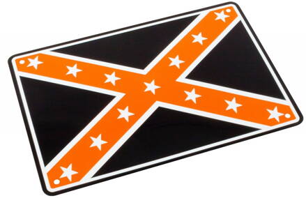 Tabuľka Konfederačná vlajka