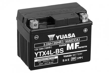 Akumulátor YUASA YTX4L-BS