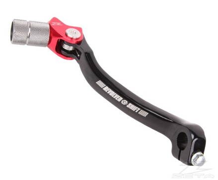 Radiaca páka ZETA na HONDA CRF 150R 07-16 červená s otočnou koncovkou