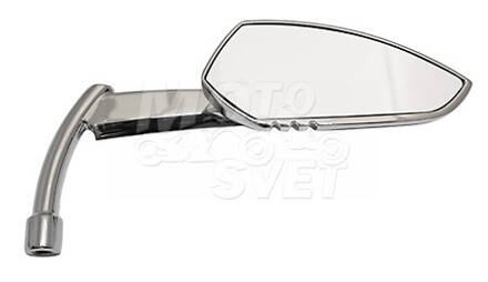 Custom zrkadlo KNIFE, pochrómované, pár