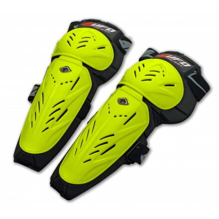 Chrániče kolien UFO Limited žlté fluo