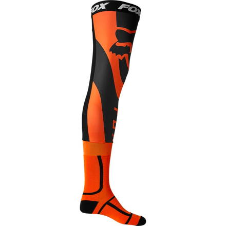 Ponožky pod ortézy FOX Mirer Knee Brace oranžové fluo