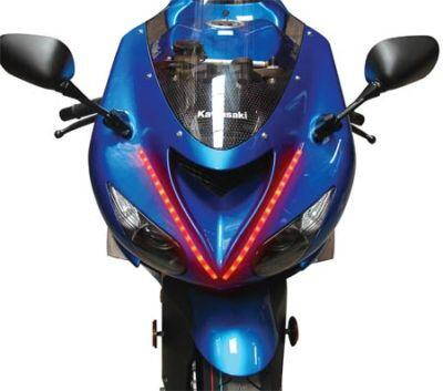 LED lepiaci pásik BIKE IT - modrý