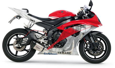 Výfuk so zvodmi LEO VINCE SBK FACTORY S pre YAMAHA YZF R6 8483S