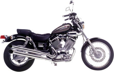 Výfuk so zvodmi LEO VINCE SILVERTAIL K02  pre YAMAHA XV 535 VIRAGO 2201