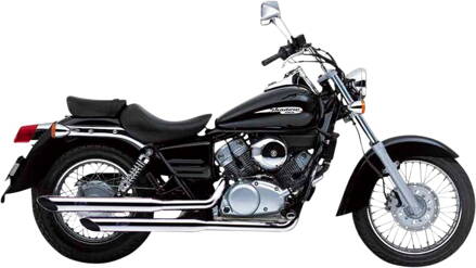 Výfuk so zvodmi LEO VINCE SILVERTAIL K02  pre HONDA VT 125 SHADOW 2238