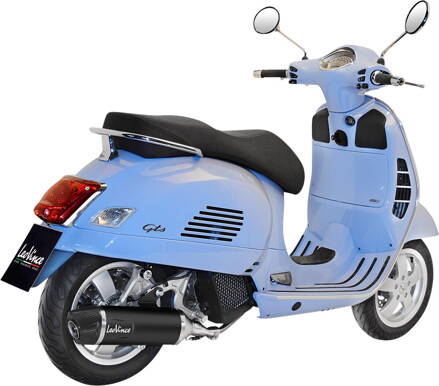 Výfuk so zvodom LEO VINCE NERO VESPA GTS 150 pre VESPA GTS 150 I.E. ABS  14069