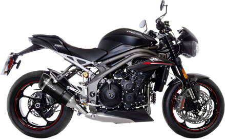 Výfuk LEO VINCE FACTORY S SLIP-ON pre TRIUMPH SPEED TRIPLE 1050 14280S