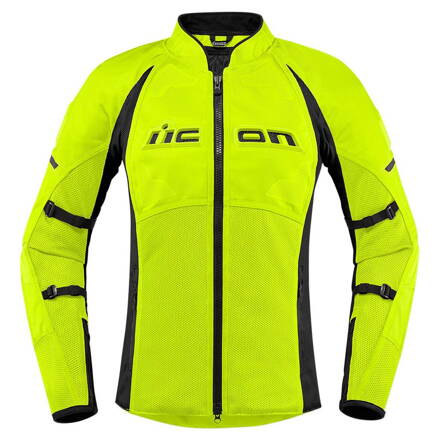 Dámska bunda ICON Contra2 perforovaná žltá fluo
