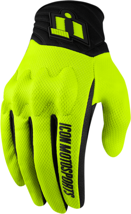 Rukavice ICON Anthem 2 žlté fluo