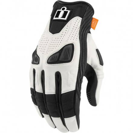 Rukavice ICON Automag 2 biele