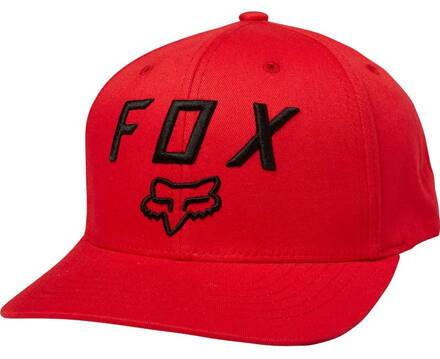 FOX Šiltovka Legacy Moth 110 Snapback červená
