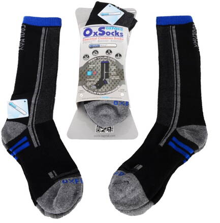 Termo ponožky OXFORD Coolmax modré 2 páry