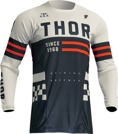 Dres THOR Pulse Combat tmavomodro biely 