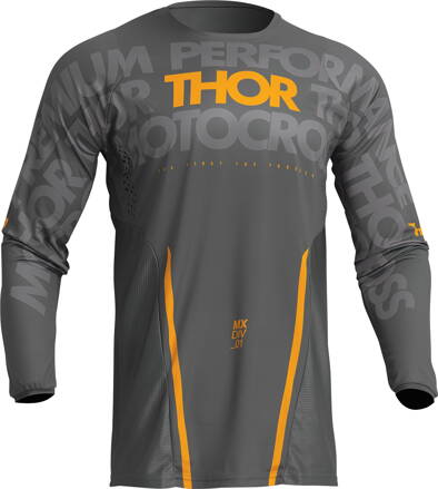 Dres THOR Pulse Mono tmavosivo žltý 