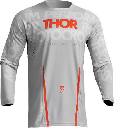 Dres THOR Pulse Mono svetlosivo oranžový 