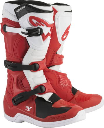 Čižmy ALPINESTARS TECH 3 červeno biele