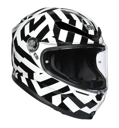 Prilba AGV K6 Multi Secret čierno biela