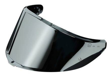 Plexi AGV K6 príprava pre Pinlock zrkadlové strieborné