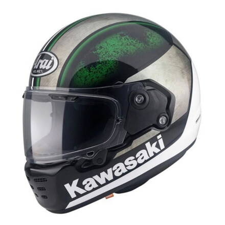 Prilba KAWASAKI Arai Concept X čierno zelená