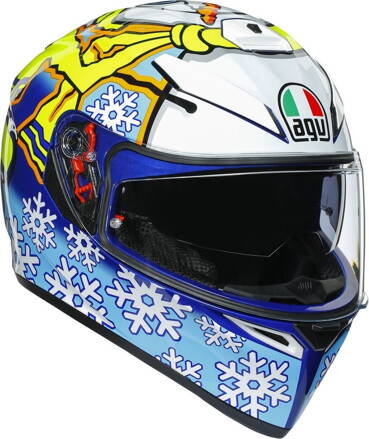 Prilba AGV K-3 SV Rossi Winter Test 2016 Pinlock