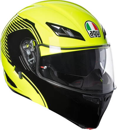 Prilba AGV COMPACT ST Vermont Pinlock žlto čierna