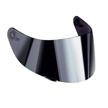 Plexi AGV K-5 S, K-5, K-3 SV, K-1 príprava pre Pinlock zrkadlové strieborné