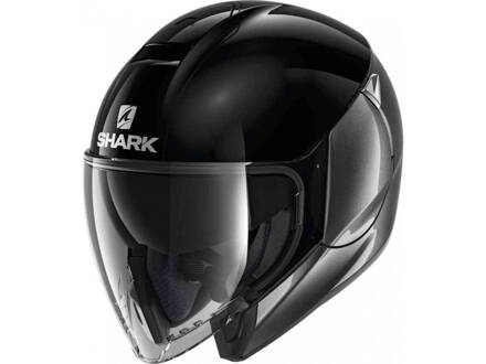Prilba SHARK CITYCRUISER Dual antracitovo čierna AKA