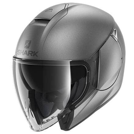 Prilba SHARK CITYCRUISER Blank antracitová matná AMA