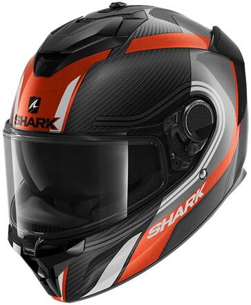 Prilba SHARK SPARTAN GT Carbon Tracker karbónovo antracitovo biela DAW