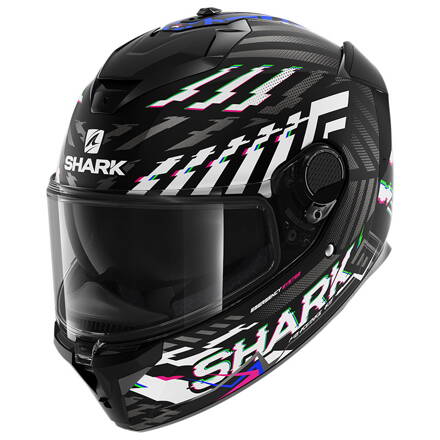 Prilba SHARK SPARTAN GT E-brake čierno modro antracitová matná KBA