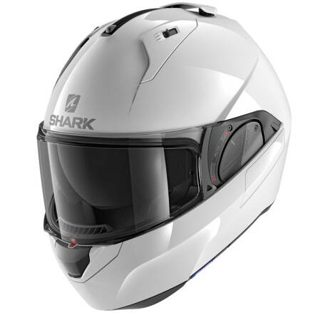 Prilba SHARK EVO ES Blank biela lesklá WHU