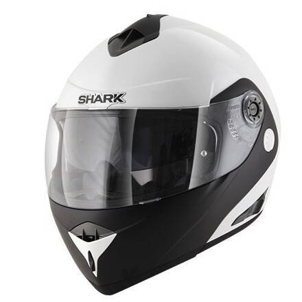 Prilba SHARK OPENLINE D-Tone bielo čierna WKW