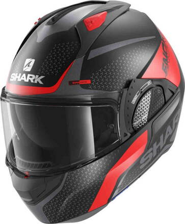 Prilba SHARK EVO GT Encke čierno červeno antracitová matná KRA