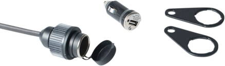 12V zásuvka SW-MOTECH s príslušenstvom EMA.00.107.20001/B