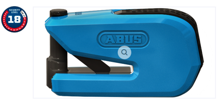 Zámok na kotúč ABUS Granit Detecto SmartX 8078 modrý