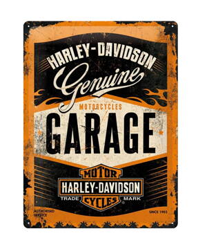 Tabuľka HARLEY DAVIDSON® Garage 300 x 400 mm