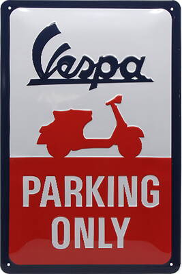 Parkovacia tabuľka VESPA