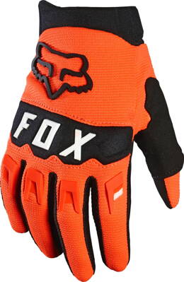 FOX Dirtpaw rukavice oranžové fluo detské