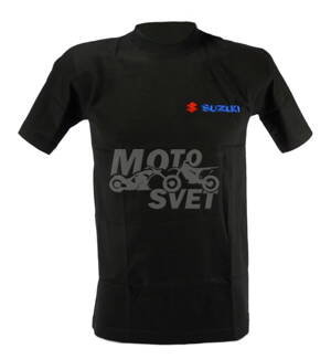 Tričko SUZUKI čierne s malým logom