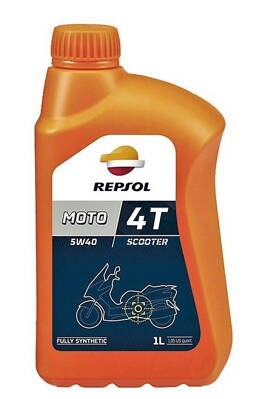 REPSOL Moto Scooter 4T 5W40 1l