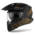 Airoh Commander 'Gold' Adventure motocyklová přilba- zlatá mat