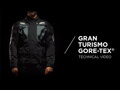 Bunda DAINESE Gran Turismo Gore-Tex® čierno sivá