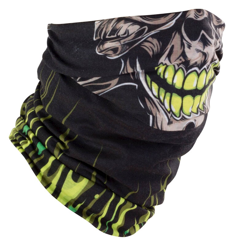 Šatka lebka žltá fluo Šatka lebka žltá fluo